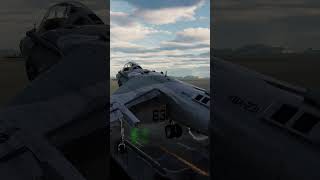 I Landed on the Carrier AV8B Harrier dcs flightsimulator gaming [upl. by Ientruoc525]