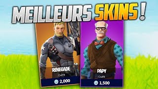 LES MEILLEURS SKINS CRÉE PAR LA COMMUNAUTÉ  Fornite Battle Royale [upl. by Nareht]