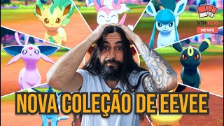 NOVA COLEÇÃO DE CARTAS EEVEELUTION EM 2024  VINTCG NEWS [upl. by Reinal741]