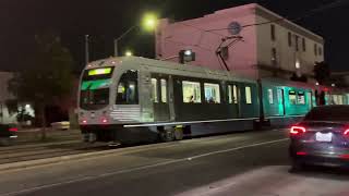 P2550 A line train heads to GrandLATTC Station  Veterans Day [upl. by Toddie]