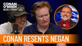 Conan Resents Negan For Glenns Death  Conan O’Brien Needs a Friend [upl. by Bloxberg771]