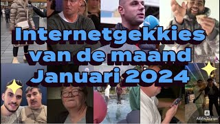 De Internetgekkies van de maand Januari 2024 [upl. by Mcneil302]