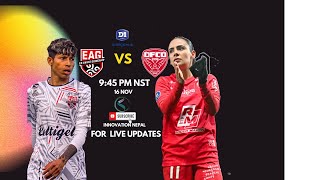 Sabitra Bhandaris Team Guingamp vs Dijon Foot  LIVE  French Womens League [upl. by Pearce346]