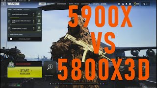 5900X vs 5800X3D Warzone 2 Benchmark 1440p RTX 3080 Competitive Settings Season 4 [upl. by Barris]