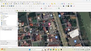 QGIS  Menampilkan dan Mendownload Citra Google QGIS [upl. by Neerbas]