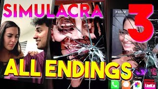 SIMULACRA  The Finale  ALL ENDINGS  SECRET ENDING  Manly Lets Play  3 [upl. by Arjan]