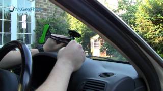 Clingo Universal Handsfree Car Mount Review HD [upl. by Eerak]