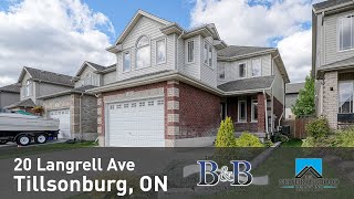 20 Langrell Ave Tillsonburg  Becky Eddie amp Danielle Pinnock [upl. by Frick]