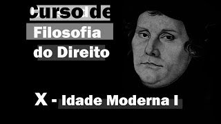 Curso de Filosofia do Direito  Aula 10  Idade Moderna I [upl. by Mellisent]