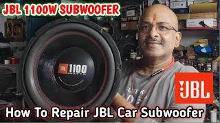 How To Repair JBL Car Subwoofer  JBL सबवूफर रिपेयर कैसे करें  Ravindra Tech amp Vlog [upl. by Rekoob]