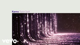 Taylor Swift  Karma Lyric Video [upl. by Chad71]