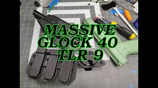 Making a Holster for the Glock 40 MOS with Streamlight TLR9 [upl. by Auoy551]