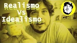 Realismo vs Idealismo  Vídeo Aula de Filosofia [upl. by Kizzee]