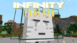 Minecraft Mods FTB Infinity Evolved  POWERED SPAWNER E32 Modded Expert Mode [upl. by Acitel757]