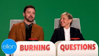 Justin Timberlake Answers Ellens Burning Questions [upl. by Woodsum]