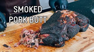 How to Smoke Pork Butt  How to Make Pulled Pork Recipe [upl. by Bega]