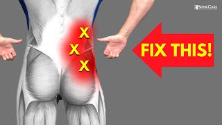 How to Fix Lower Back Pain off to the Side [upl. by Pump]