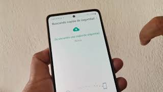 Solución No puedo restaurar Copia de Seguridad de mi cuenta de WhatsApp [upl. by Alih578]