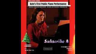 Kate Middleton First Public Piano Performance  kate middleton shorts KatyPerry [upl. by Mutz887]