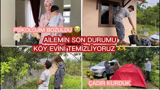 DİYARBAKIR’DA AİLEMİN EVİ YIKILACAK MI😭 KÖY EVİMİZİ BAŞTAN SONA YENİLİYORUZ🦋 TEMİZLİK 🧹 ÇADIR [upl. by Jaymee704]