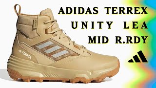 ADIDAS Terrex Unity Lea Mid RRdy Обзор трекинговых ботинок [upl. by Aube262]