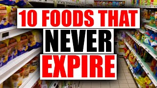 10 Foods To STOCKPILE That NEVER EXPIRE [upl. by Nesnar688]