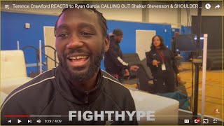 TERRENCE CRAWFORD WANTS TO FIGHT DEVIN [upl. by Gore866]