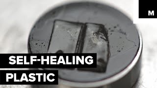 Selfhealing plastic [upl. by Nadroj]