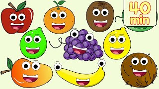 Fruits Songs For Kids  Every Fruit Song by English Tree TV [upl. by Otha]