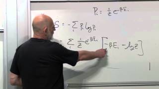 Statistical Mechanics Lecture 4 [upl. by Enomes]