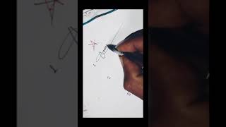 Ltter A Stylish signeture ideas  How to make my signeture  5 type signeture practice👌😊😊 [upl. by Indihar172]