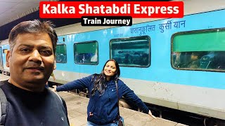 Kalka Shatabdi Express  Train Journey  Chandigarh to New Delhi [upl. by Glanti453]