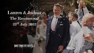 The Ravenswood Wedding Video  Lauren amp Joshua Short Film Boutique Wedding Films amp Photography [upl. by Gabie]