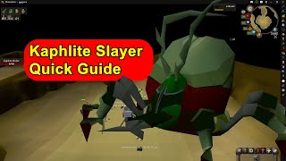 Kaphlite slayer Quick Guide [upl. by Enenstein]