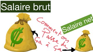 Y a quoi entre salaire brut et salaire net [upl. by Atirres]