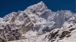 Nuptse  View from Everest Base Camp [upl. by Jena5]