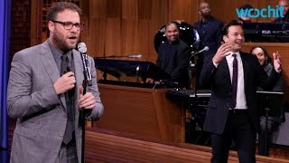 Seth Rogen Annihilates Fallon In A Lip Sync Battle [upl. by Anirroc]