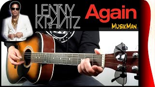 AGAIN 💘  Lenny Kravitz  GUITAR Cover  MusikMan N°150 [upl. by Rebmak]