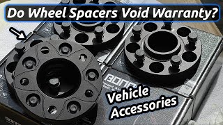 Do Wheel Spacers Void Warranty  BONOSS Car Accessories [upl. by Ahsitel]