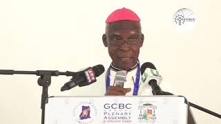 Bishop John Afoakwahs opening address at 2024 GCBC Plenary Assembly [upl. by Jairia729]