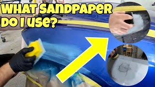 How to Sand your Car for Paint [upl. by Oniotna218]