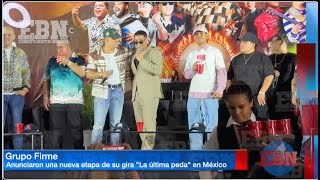 🚨GRUPO FIRME ANUNCIA UNA NUEVA ETAPA DE SU GIRA🚨 en medio de una fiesta con la prensa 🍺🥰 [upl. by Sabrina]