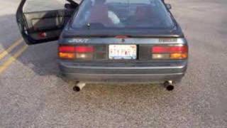 racing beat FC dual exhaust street exhaust non turbo s4 [upl. by Ginger]