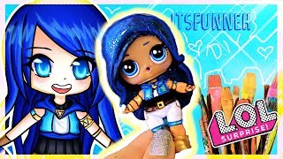 ItsFunneh 🎮 CUSTOM LOL Surprise Doll  DIY  TUTORIAL [upl. by Fortier]