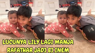 DETIK² MODE MANJA AA RAFATHAR JADI BI INEM MOMONG ADEK [upl. by Epilif876]