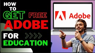 How to Get Adobe for Education for Free  StepbyStep Guide  TECH TOUR T [upl. by Dodge123]