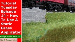 Tutorial Tuesday Episode 14  How To Use A Static Grass Applicator [upl. by Aiuhsoj]