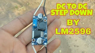 हिंदी  How To Step Down DC Voltage Using LM2596 [upl. by Allesiram554]