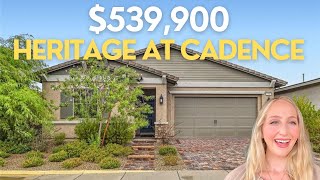 539900 Single Family Home for Sale in Heritage at Cadence [upl. by Cleland99]