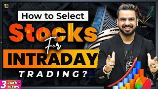 How to Select Stocks for Intraday Trading  Learn Option Trading in Share Market [upl. by Eirised]